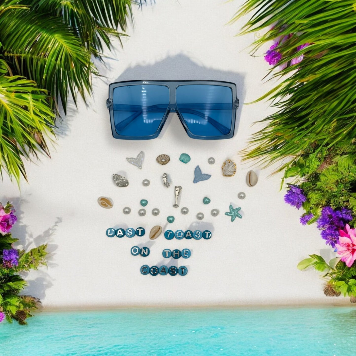 Kit shown with XL Blue Square Sunglasses