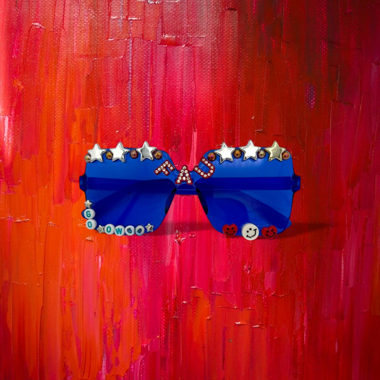 Blue FAU Sunglasses Go Owls