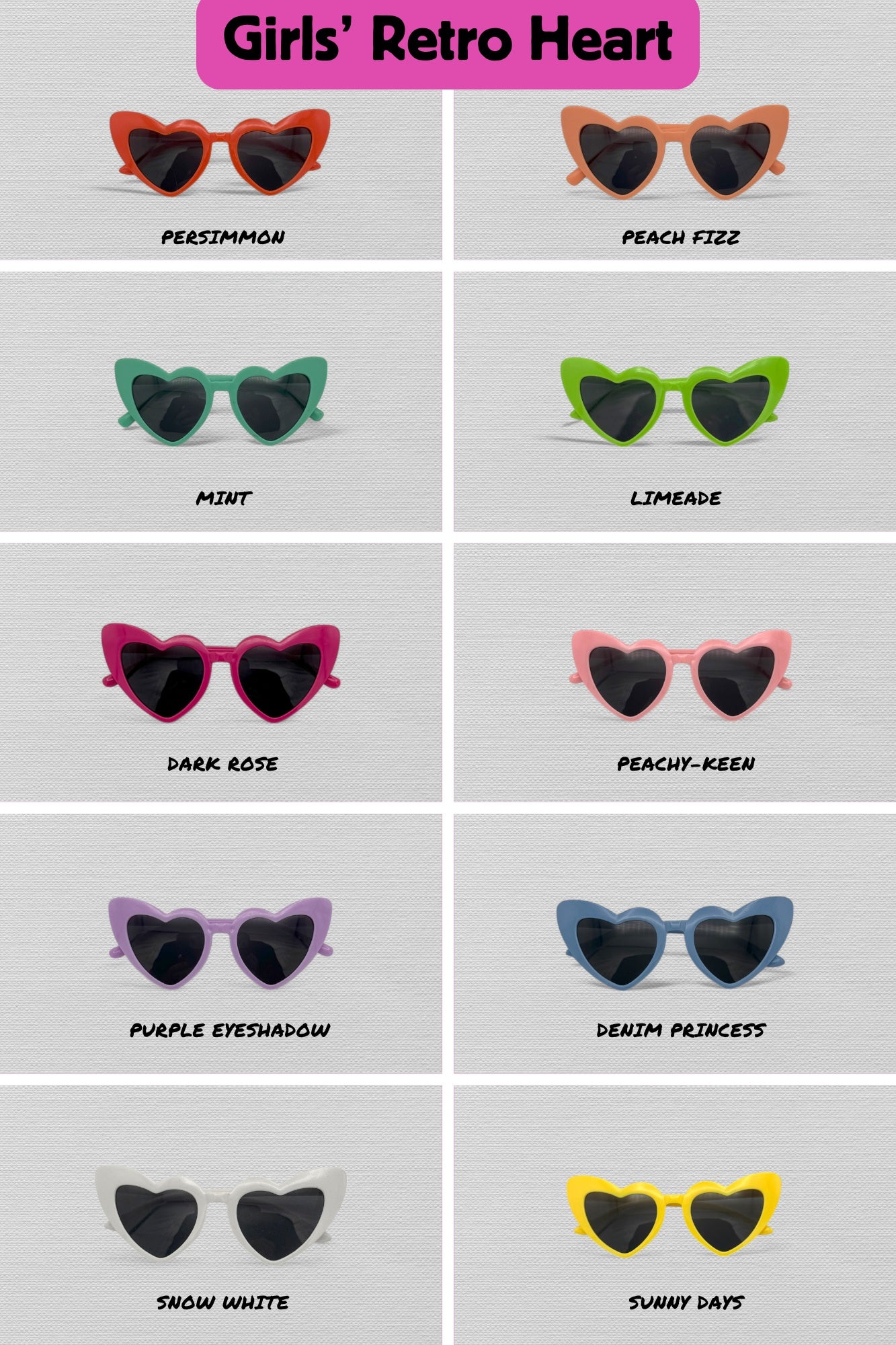 Sunglasses - 4 Ever Sweet Custom Birthday Heart Sunnies