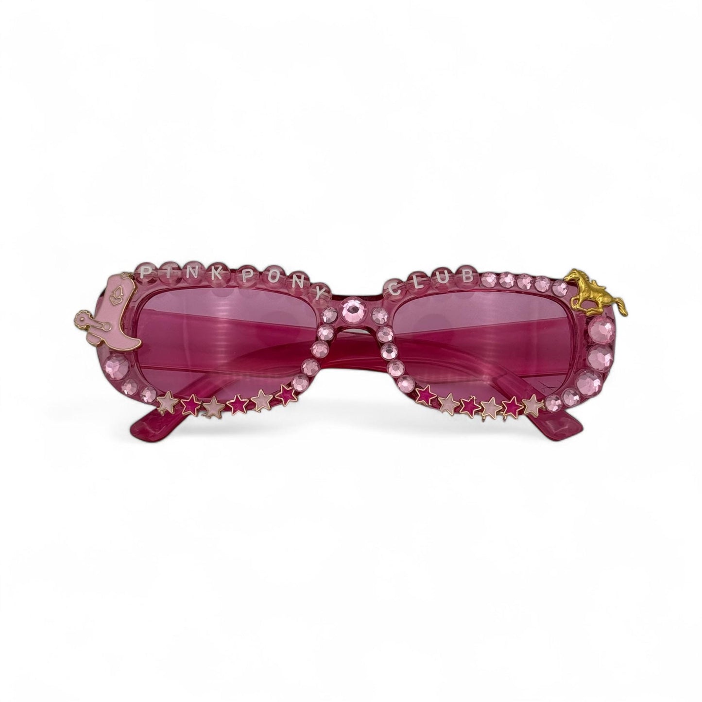 Pink Pony Club Sunglasses / LGBTQ Shades / Midwest Princess Gift / Good Luck Babe Accessory / Girlie Pop Sunnies