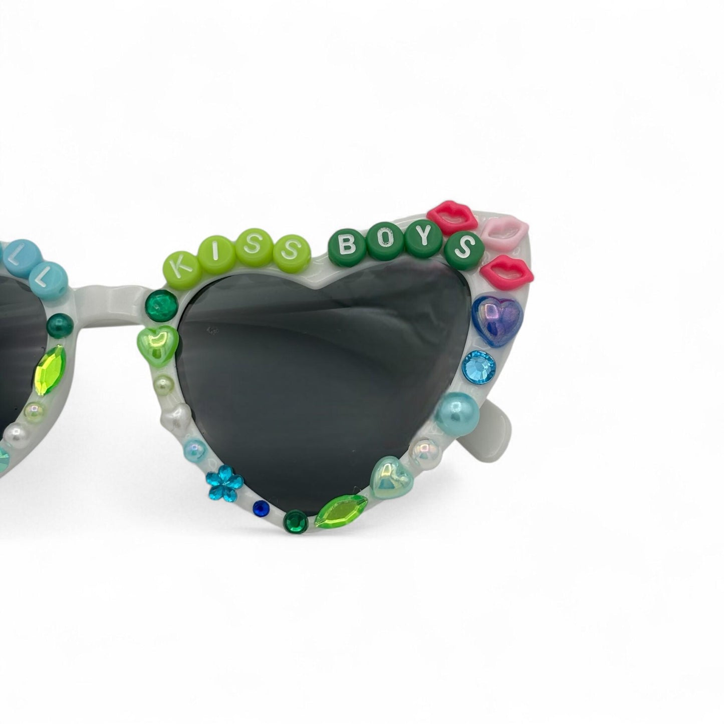 PRIDE Sunglasses / Boys Will Kiss Boys Sunglasses/ Pride Parade / Pride Month/ Gay Heart Sunglasses