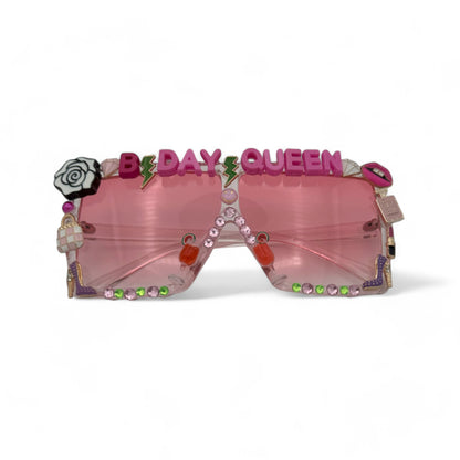 Birthday Queen Bling Sunglasses - Celebrate in Style