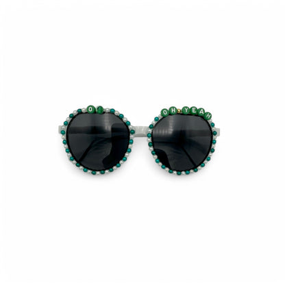 Round Ohio U Sunglasses OU Oh Yeah
