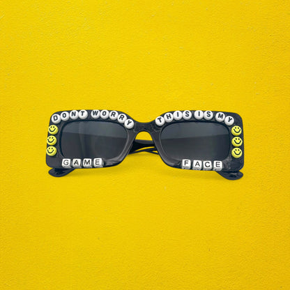 Game Day Glam- This Is My Game Face-  Game Day Tailgate Sunnies