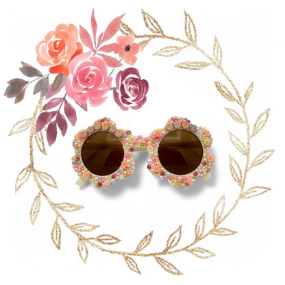 Flower girl wedding sunglasses