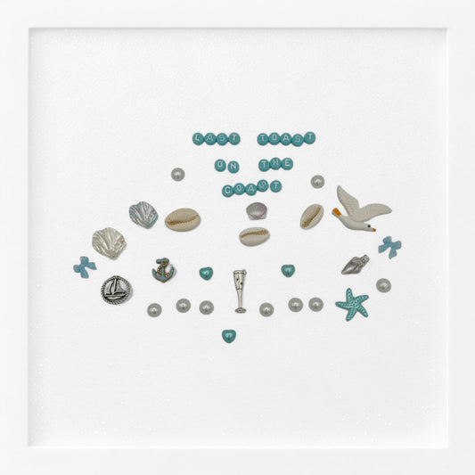 blue seashell charms mermaids last toast on the coast