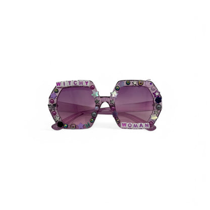 Purple Witchy Woman Sunglasses