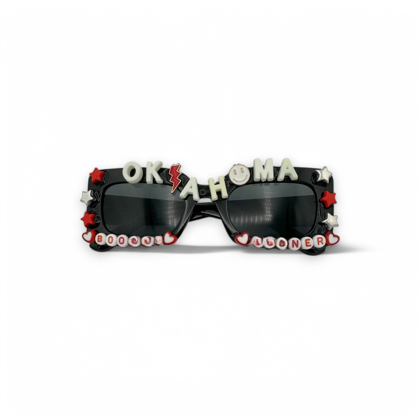 Oklahoma State White and Black sunglasses