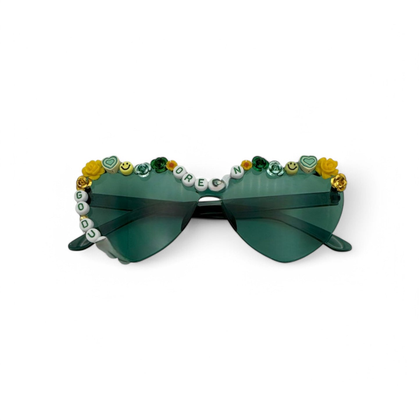Green Heart Oregon Ducks Sunglasses
