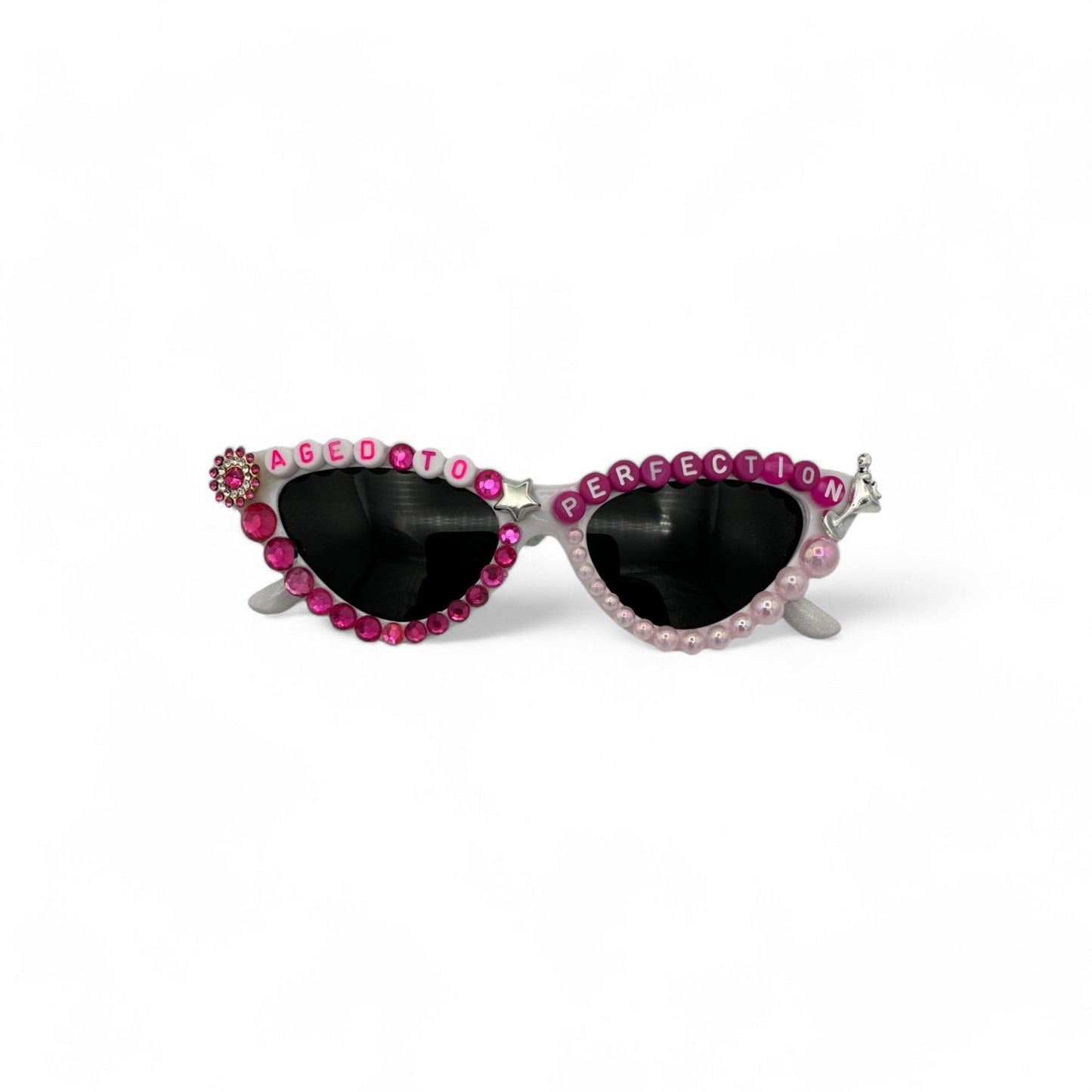 Pink Cat eye aged to perfection birthday sunglasses 