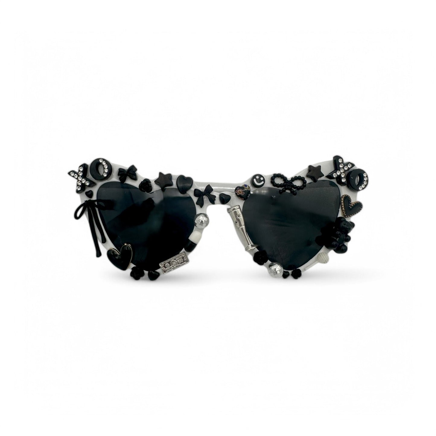 Black Heart Sunglasses for Valentines Day