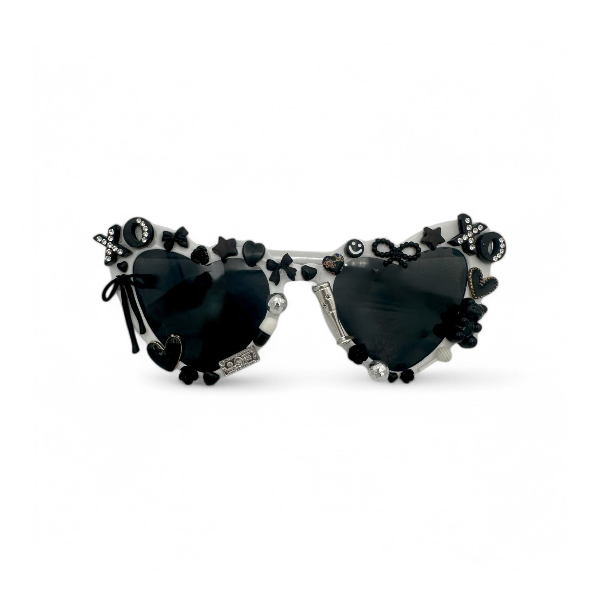 Black Heart Sunglasses for Valentines Day