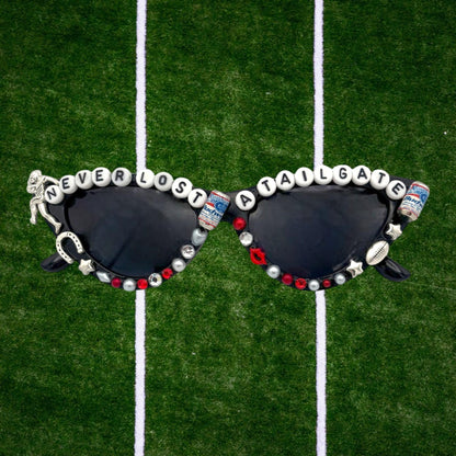 Tailgate Champs – Custom Sports Sunnies– Game Day Sunglasses- College Tailgate Sunglasses, Sports Team Sunglasses, Customized Sunglasses
